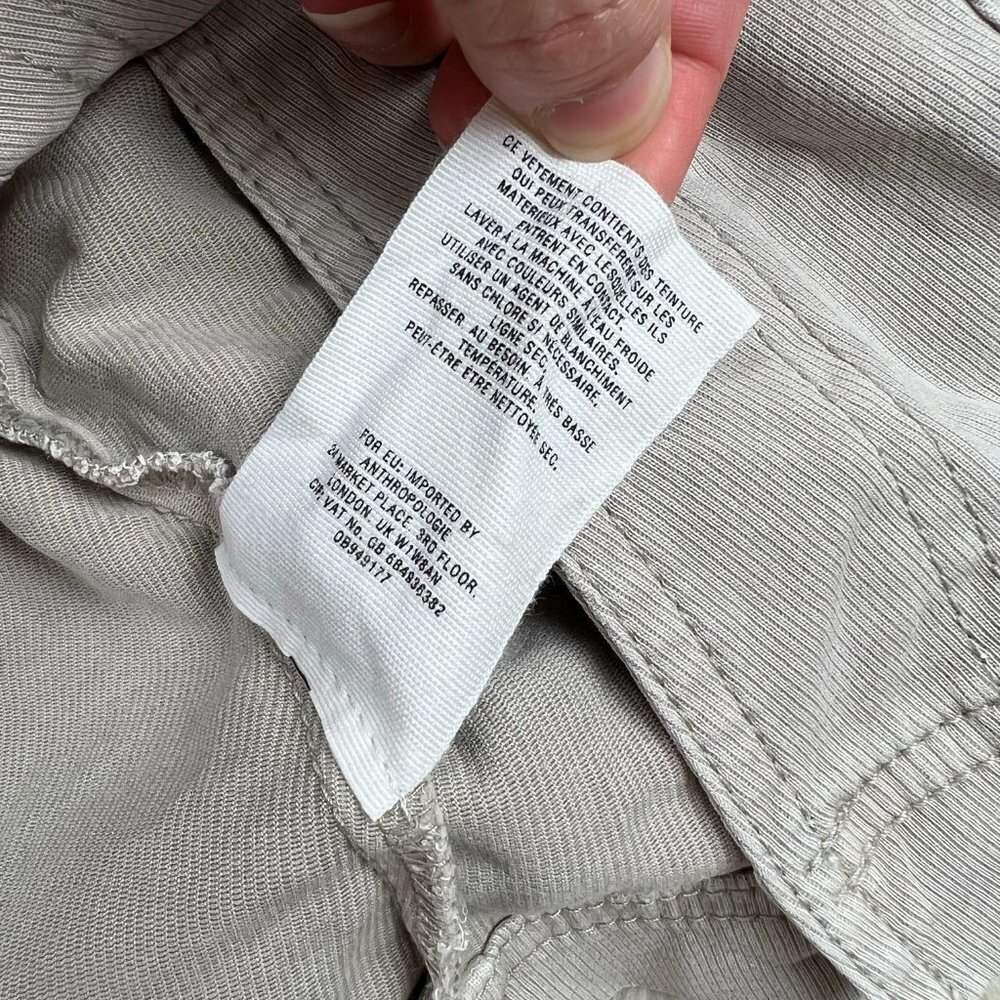Anthropologie Belted Button Front Jacket - Picture 5 of 7